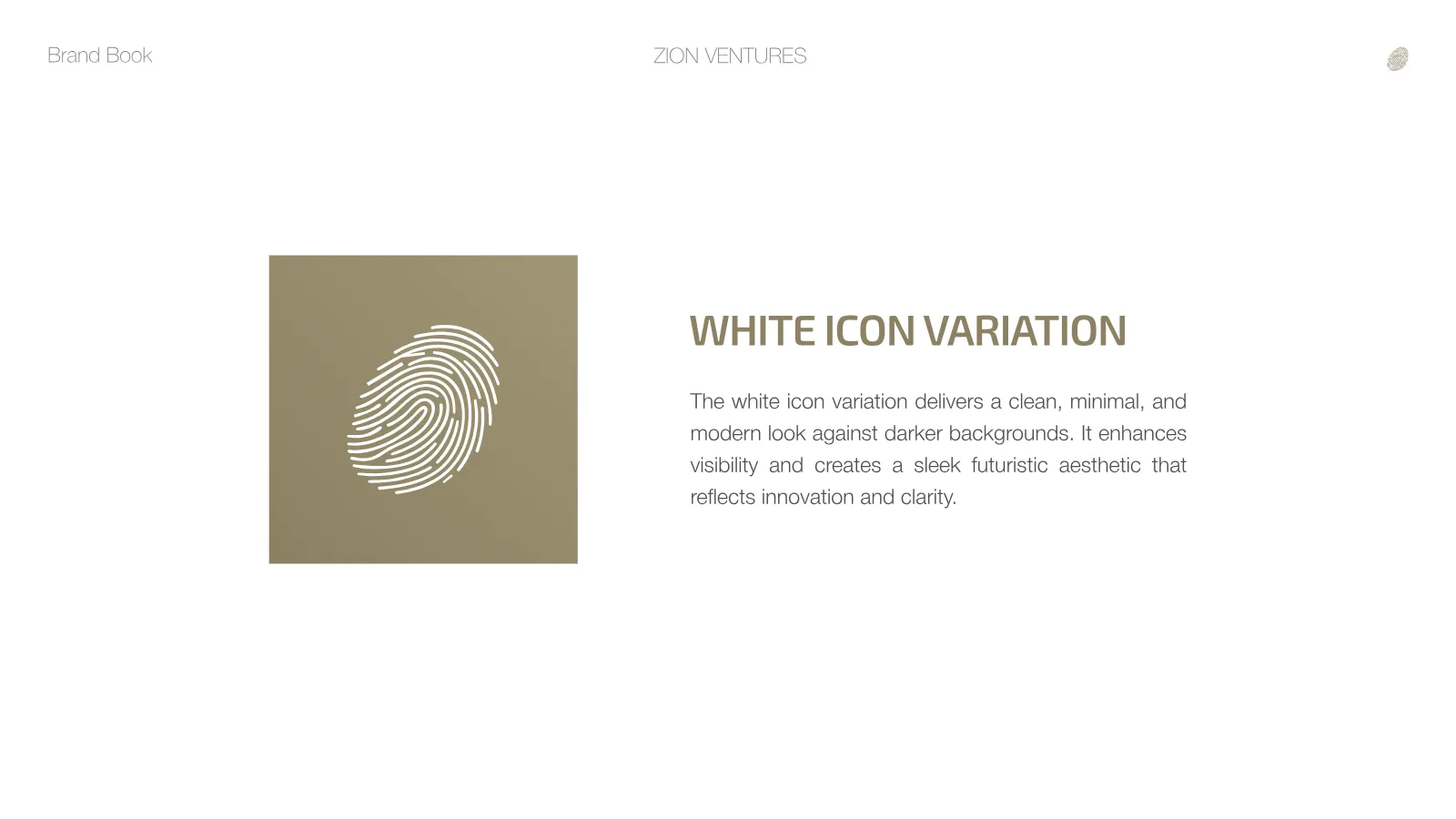 Zion Ventures Brand Guidelines presentation, page 16 of 34