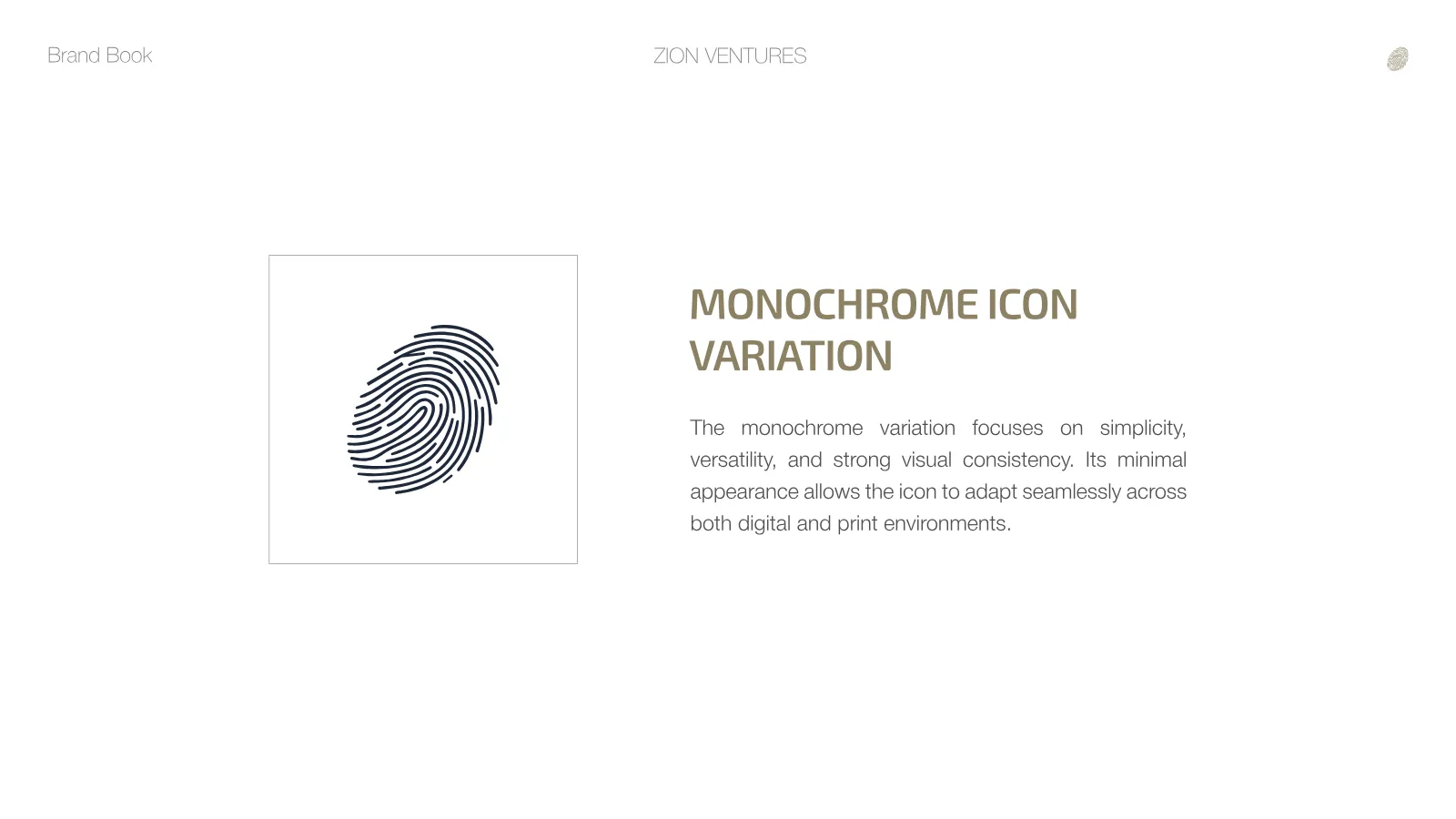 Zion Ventures Brand Guidelines presentation, page 18 of 34