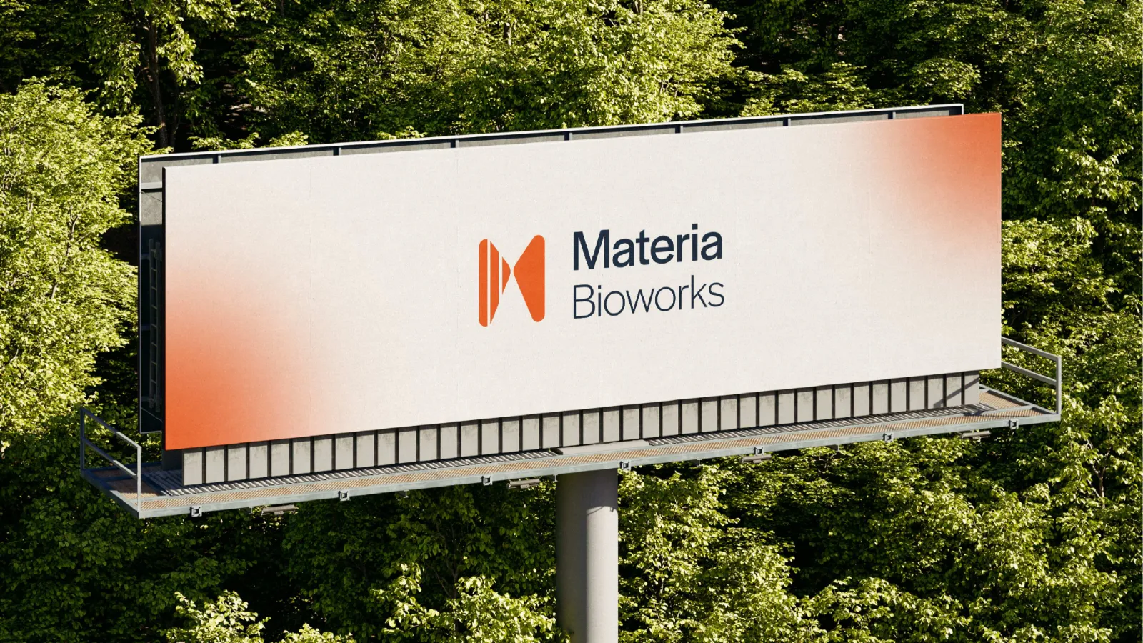 Materia Bioworks Brand Guidelines presentation, page 44 of 45